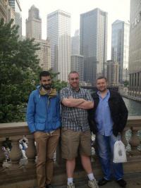 Tony, Mike and Alex in Chicago
